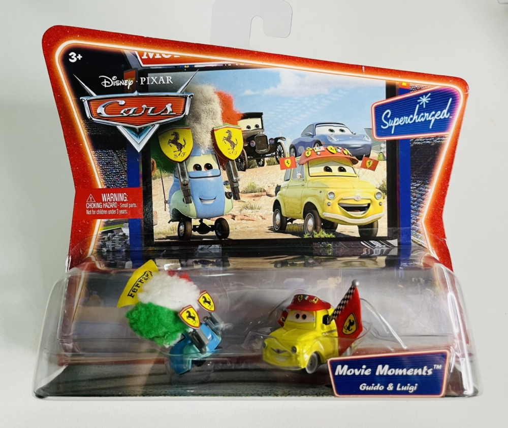Disney Cars Movie Moments Guido e Luigi Cars Supercharged