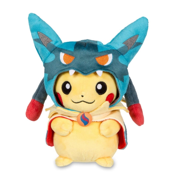 Lucario Mega Evolução Pokémon Pelúcia 26cm Pronta Entrega