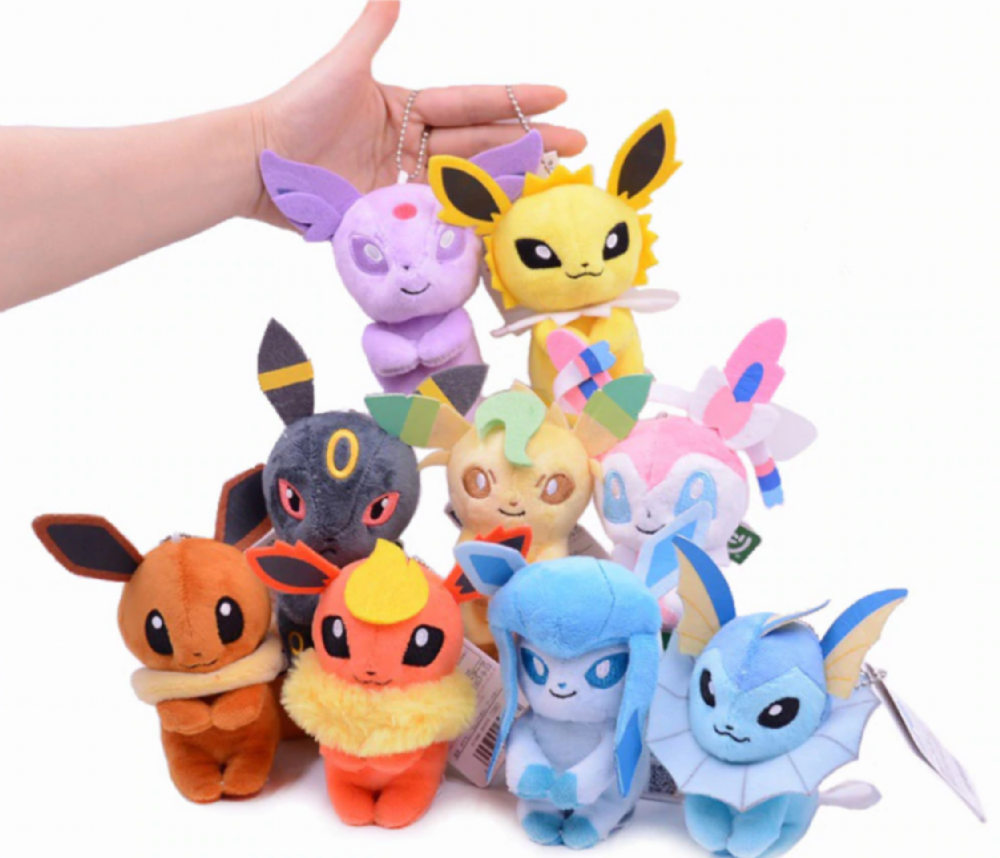 Boneco evolucoes da eevee