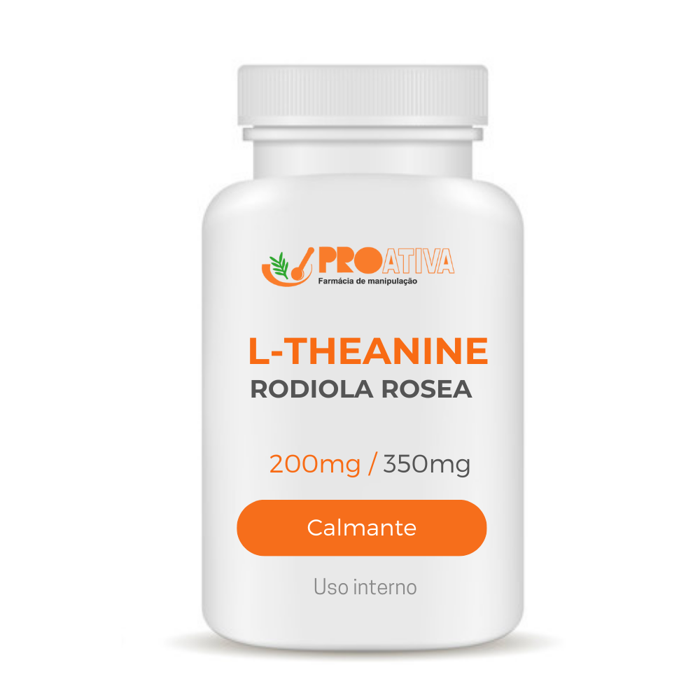 L-THEANINE 200mg + RHODIOLA ROSEA 350mg