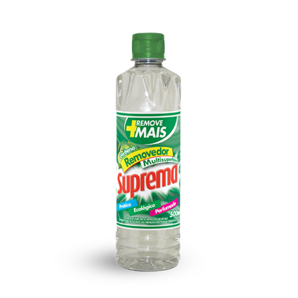 REMOVEDOR BRASIL 500ML - Removedor Brasil Limpeza Leve Multiuso Móveis,  Piso 500 Ml - BRASIL