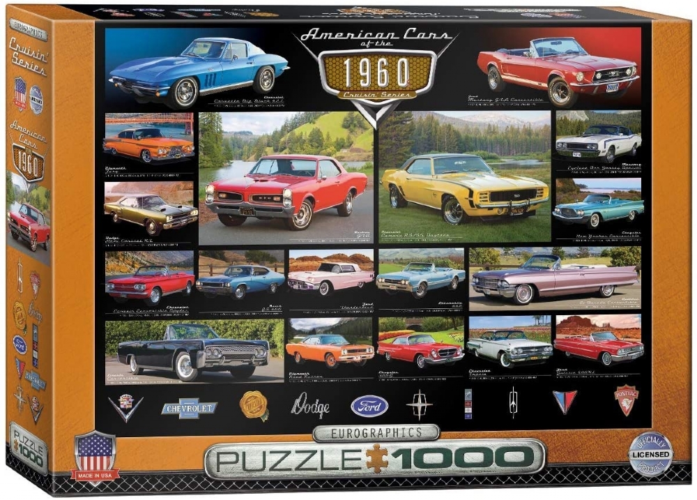 12106 American Cars of the 1960 1000 pe as