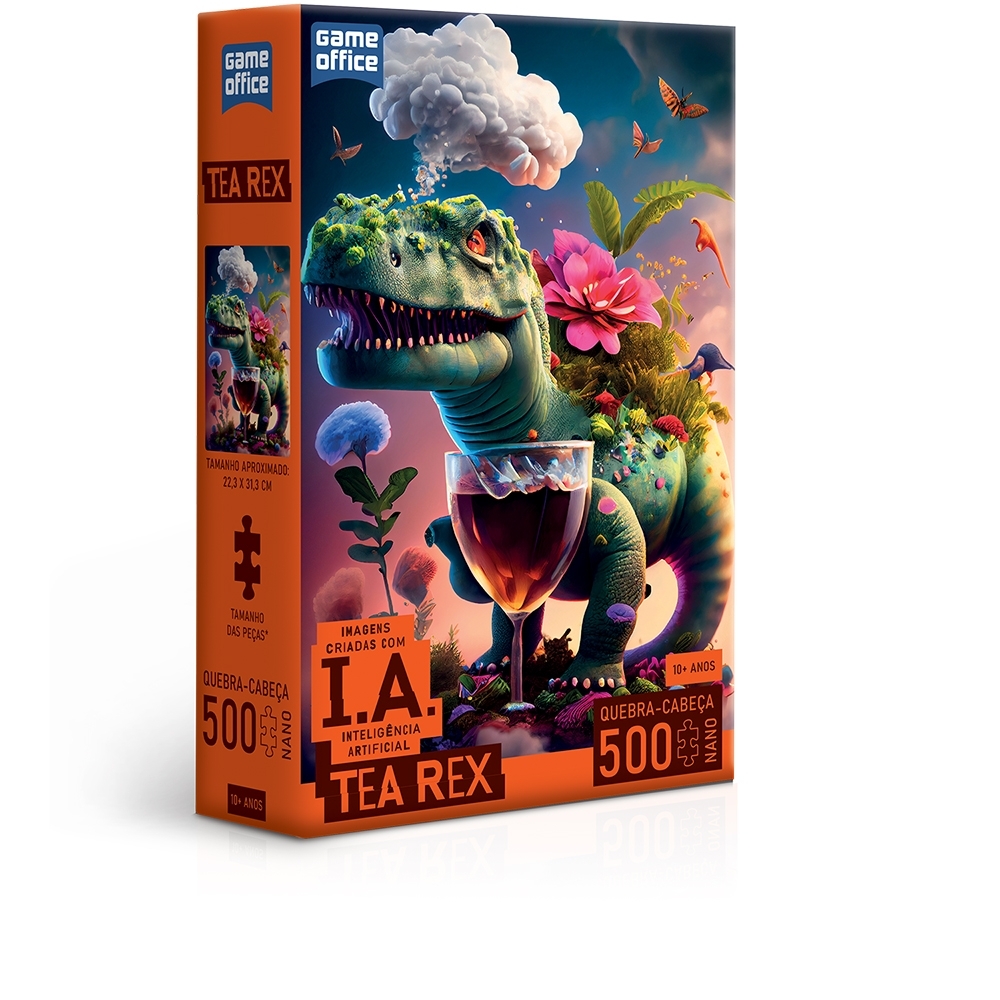 Jogo De Ciência Clementoni Arqueojuego T Rex Ref.55032 - Vila Brasil -  Outros Jogos - Magazine Luiza