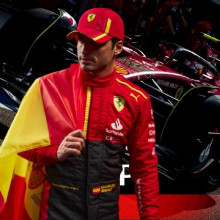 Novo boné oficial scuderia ferrari - carlos sainz - 2023 - Boné - Magazine  Luiza