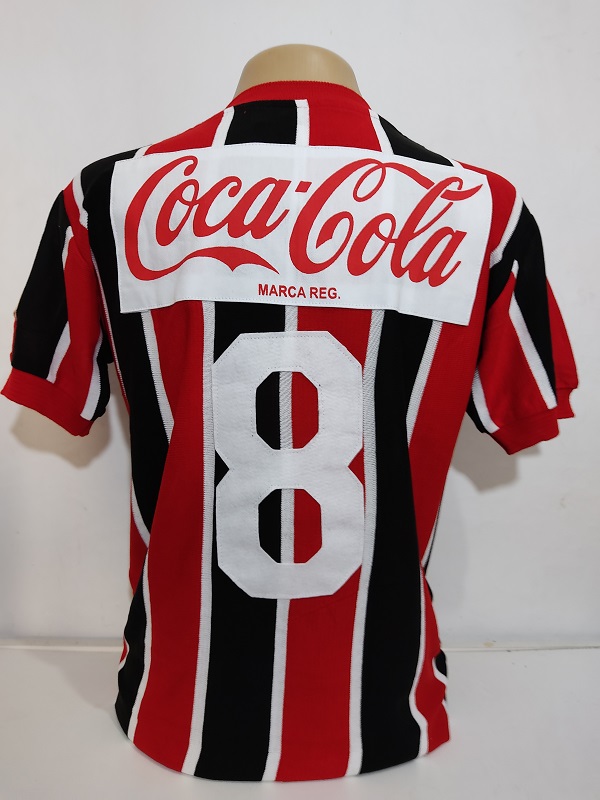 Camisa retrô do São Paulo 1989 Coca Cola Listrada - Confecção em ...