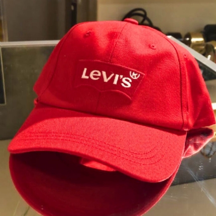 Levi's® Logo Flex Fit Baseball Hat - Red