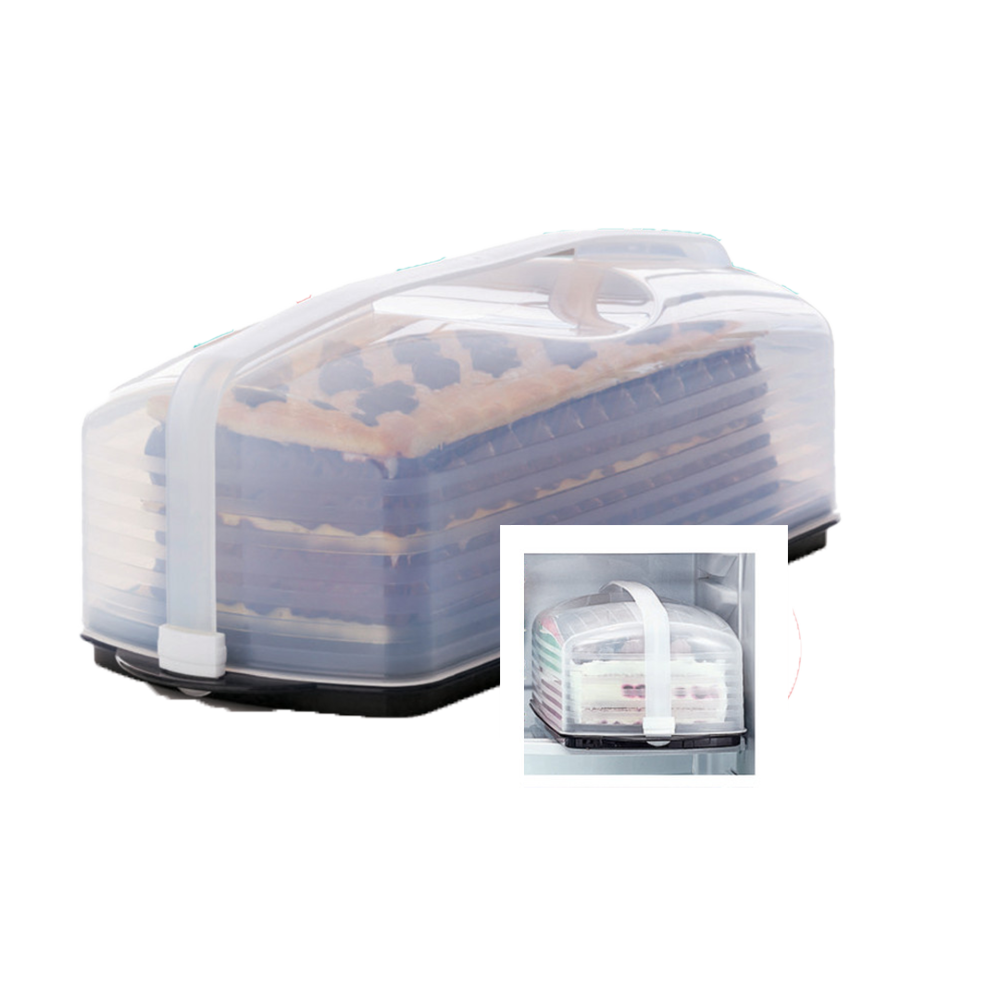 Retangular Micro Plus Tupperware Porta Bolo Retangular Plus Tupperware
