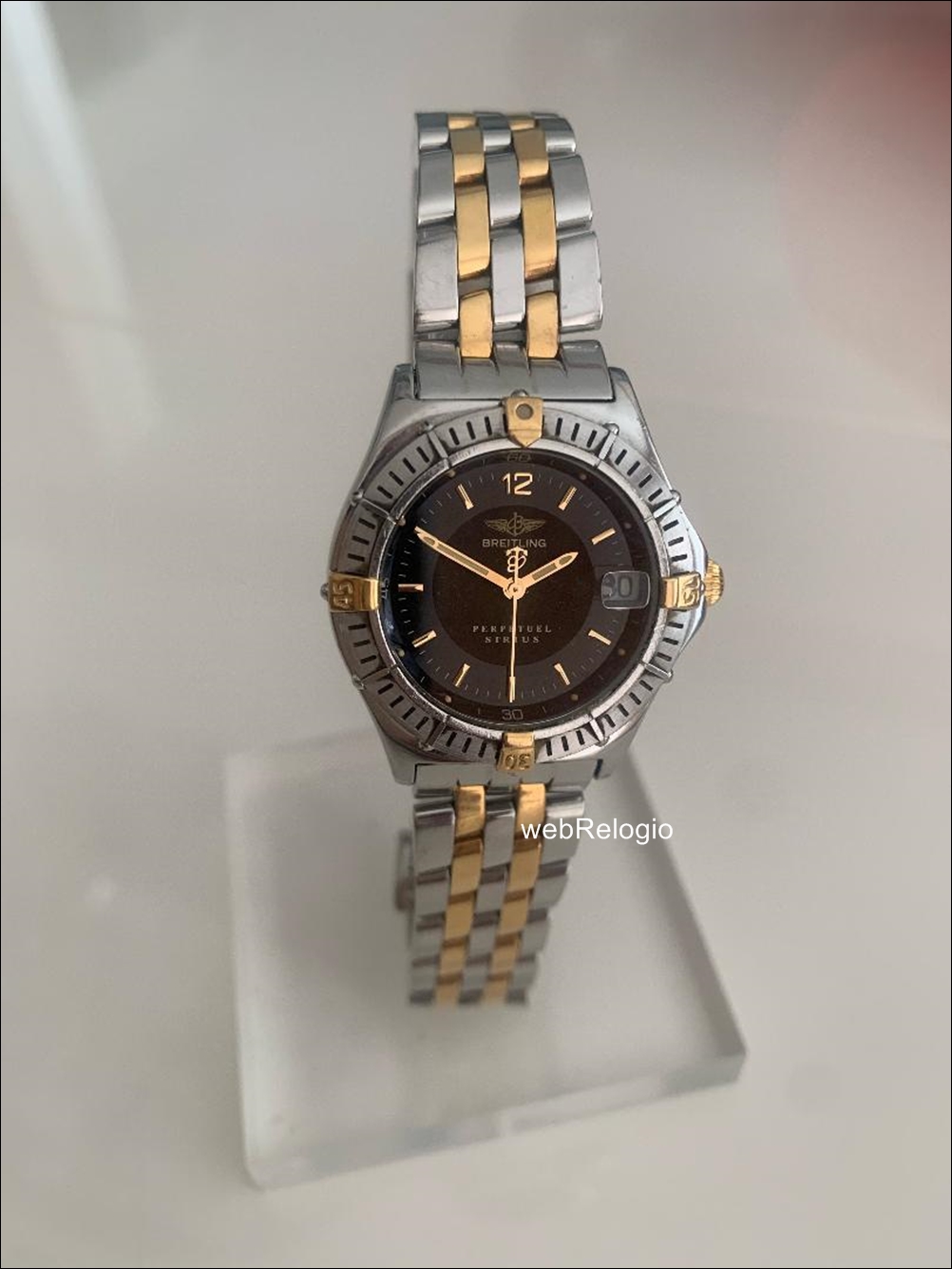 Breitling Perpetual Sirius Steel Gold 18k. REF.00750