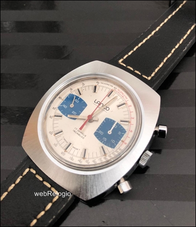 Lanco Chronograph Valjoux Tachymetre Telemetre. REF.00796