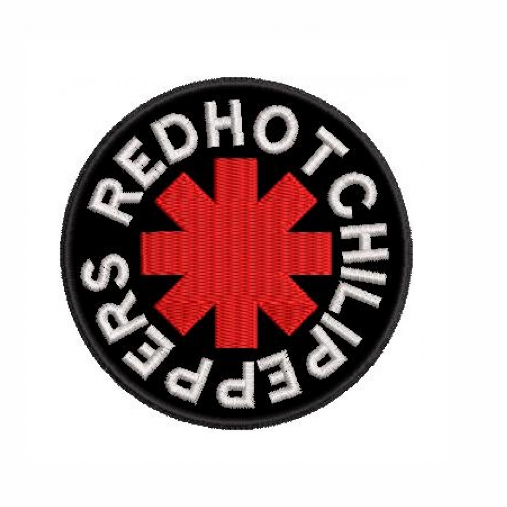 Patch Bordado Banda Red Hot Chili Peppers